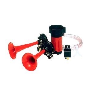 xon (Horn) 12 volt, compleet met luchtcompressor en 2x horn, relais en slangen.