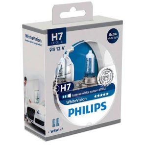 Philips whitevision H7 (2xH7 + 2x W5W)
